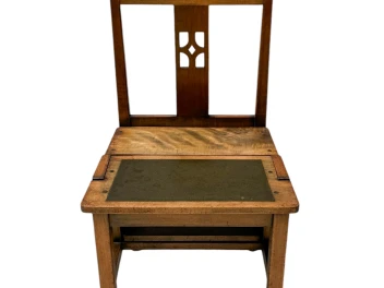 Jac. van den Bosch 't Binnenhuis Art Deco Library Chair or Library Steps, 1916